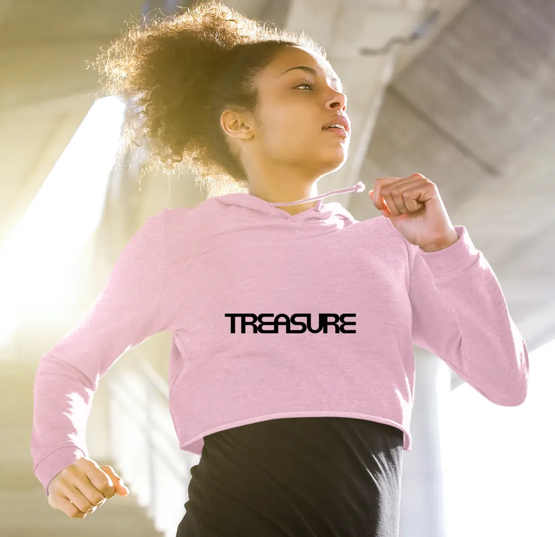 Treasure Cropped Hoodie