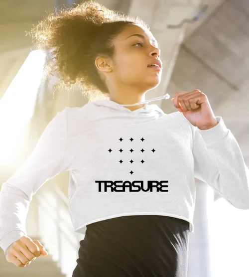 Treasure Cropped Hoodie #3